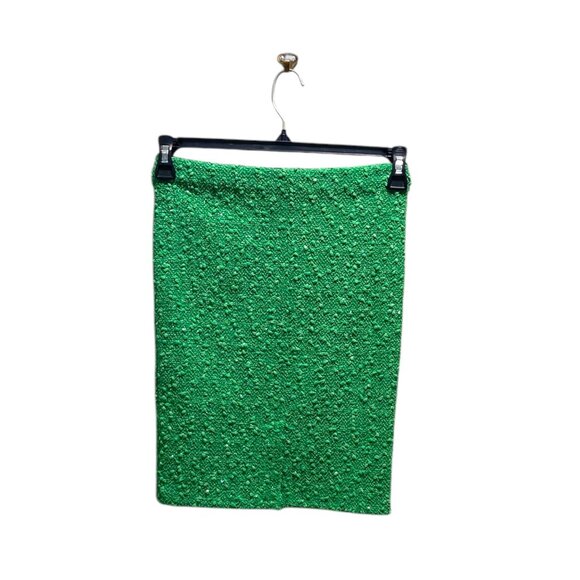 Voom by Joy Haan Y2K Sequins Stretch Skirt Green Size M Glam Club Festival Cute - Picture 10 of 12